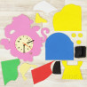 Состав набора Обезьянка часы Набор для творчества из фоамирана Color Kit