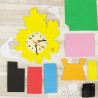 Состав набора Хрюшка часы Набор для творчества из фоамирана Color Kit