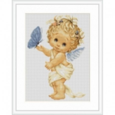 Бабочка и ангел Набор для вышивания Luca-S