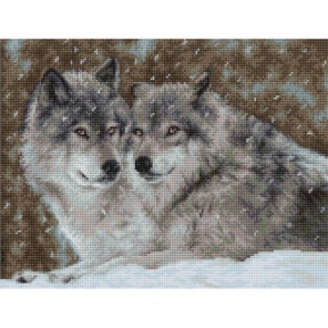 Два волка Набор для вышивания Luca-S