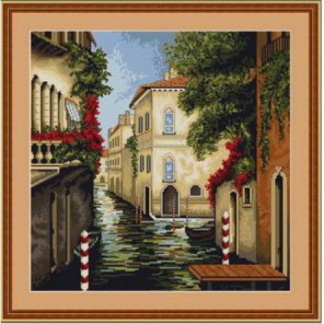 Венеция в цветах Набор для вышивания Luca-S