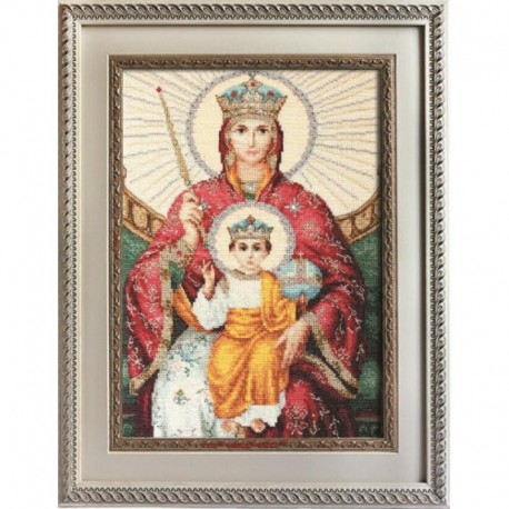Икона Божией Матери Державная Набор для вышивания Luca-S