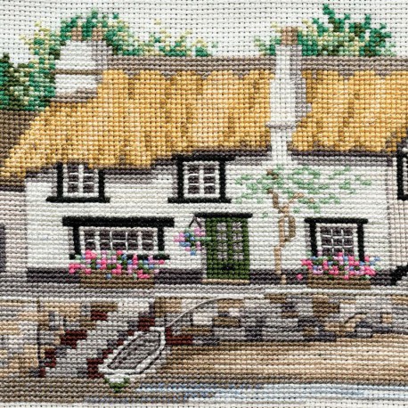  Cornish Cottage Набор для вышивания Derwentwater Designs 14DD203
