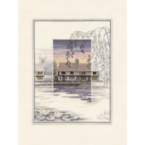 Lily Pond Cottage Набор для вышивания Derwentwater Designs TWL07