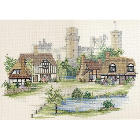  Warwickshire Village Набор для вышивания Derwentwater Designs 14VE21