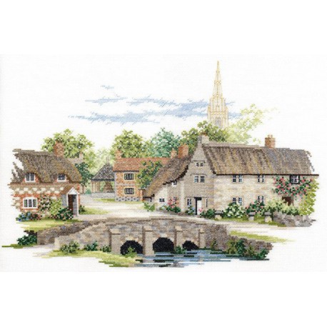  Wiltshire Village Набор для вышивания Derwentwater Designs 14VE22
