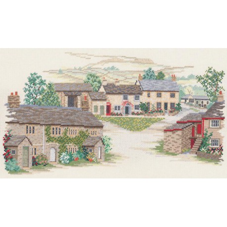  Yorkshire Village Набор для вышивания Derwentwater Designs 14VE16