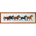  Ряд коней Набор для вышивания Permin 70-8495