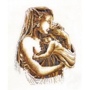  Мать и дитя Набор для вышивания Permin 92-6104