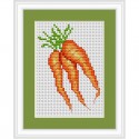 Три морковки Набор для вышивания Luca-S