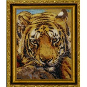  Сибирский тигр Набор для вышивания Kustom Krafts JW-005