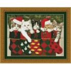  Рождественские носки Набор для вышивания Kustom Krafts 98237