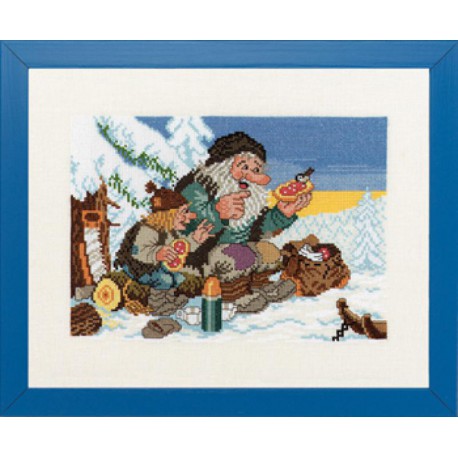  Зимний пикник Набор для вышивания Eva Rosenstand 14-270