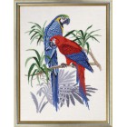  Два попугая Набор для вышивания Eva Rosenstand 12-765