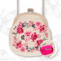 Розовая нежность Набор для вышивания сумки Luca-S
