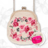  Розовая нежность Набор для вышивания сумки Luca-S 019Bag