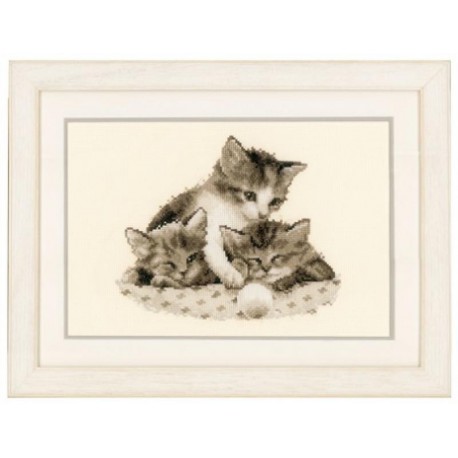  Три маленьких котенка Набор для вышивания Vervaco PN-0148985