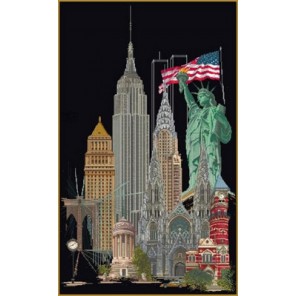  Нью Йорк Набор для вышивания Thea Gouverneur 471.05