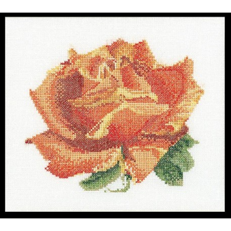  Красная роза Набор для вышивания Thea Gouverneur 3075A