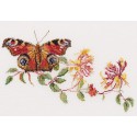 Бабочка-Жимолость Набор для вышивания Thea Gouverneur