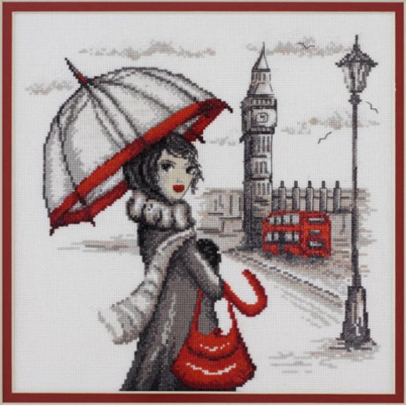  Лондон по рисунку О. Куреевой Набор для вышивания Марья Искусница 09.005.02