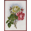 Садовая роза по картине П. Лонгпре Набор для вышивания Марья Искусница