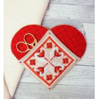  Набор для изготовления чехла Нужное сердце Набор для вышивания Марья Искусница 21.002.16