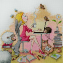 Творческая натура Elina Ellis illustration Набор для вышивания Марья Искусница