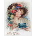 Время пить чай по рисунку Х. Фишшера Набор для вышивания Марья Искусница