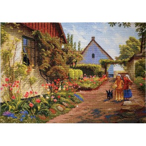  Дома в цвету Набор для вышивания Марья Искусница 06.003.03