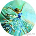 Балерина в голубом Набор для вышивания