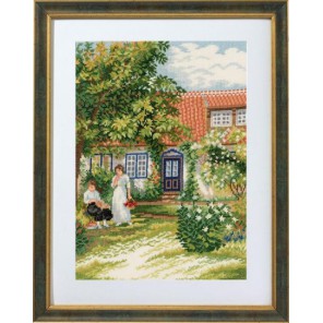  Дамы в саду Набор для вышивания Eva Rosenstand 94-356