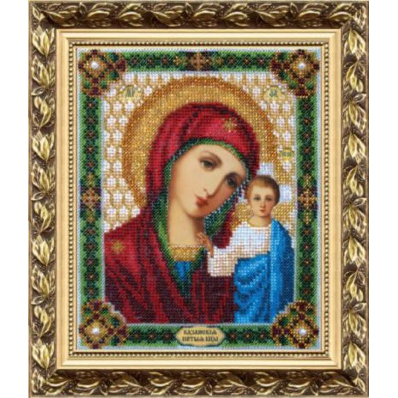 Набор для вышивания 350 Иверская Божья Матерь (Mother of God's icon)