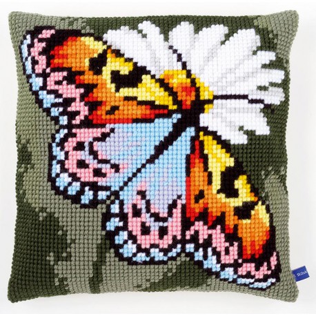 Бабочка Набор для вышивания подушки VERVACO