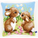 Маленький кролик Набор для вышивания подушки VERVACO