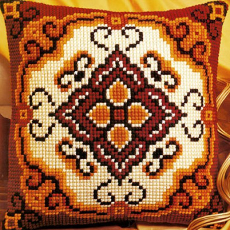 Орнамент Набор для вышивания подушки VERVACO