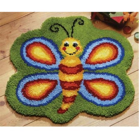 Бабочка Набор для вышивания коврика VERVACO