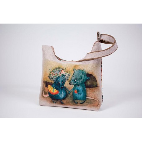 Декоративная сумка из холста Набор для шитья и вышивания, МАТРЕНИН ПОСАД