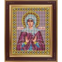 Святая Ангелина Сербская Набор для вышивания бисером Икона GALLA COLLECTION