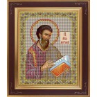 Святой апостол и евангелист Матфей Комплект для вышивания бисером Икона GALLA COLLECTION