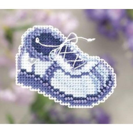 Голубой ботинок Набор для вышивания бисером MILL HILL