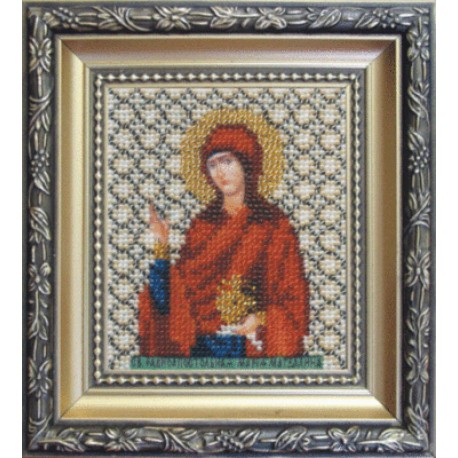 Святая равноапостольная Мария-Магдалина Наборы для вышивания бисером Икона Чаривна Мить