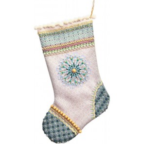 Морозный узор Набор для шитья и вышивания, сувенирная продукция - носочек МАТРЕНИН ПОСАД