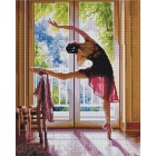  Балерина Алмазная мозаика на подрамнике GF1606