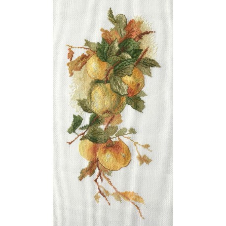 Аромат яблок по рисунку К. Кляйн Набор для вышивания Марья Искусница
