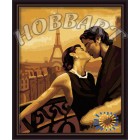 В рамке Французский поцелуй Раскраска по номерам на холсте Hobbart HB4050103