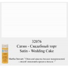 32076 Свадебный торт Сатин Акриловая краска Марта Стюарт Martha Stewart Plaid