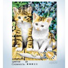 Количество цветов и сложность Чудесные котята Раскраска по номерам на холсте Hobbart HB3040033-LITE