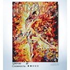Количество цветов и сложность Балерина Раскраска по номерам на холсте Hobbart HB3040088-LITE