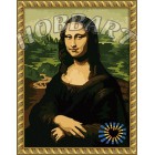 В рамке Мона Лиза. Леонардо Да Винчи Раскраска по номерам на холсте Hobbart HB3040027